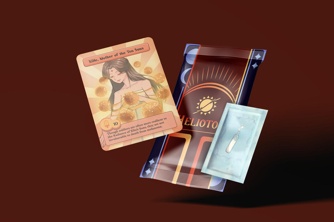 Packaging + Card + Sunscreen Sachet 1