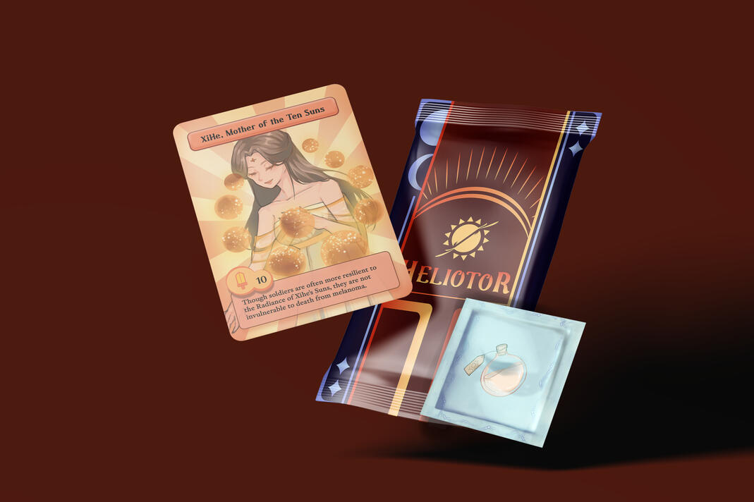 Packaging + Card + Sunscreen Sachet 1 Packaging + Card + Sunscreen Sachet 1